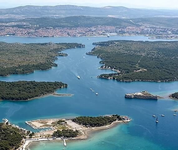 City of Sibenik St Anthony's Channel